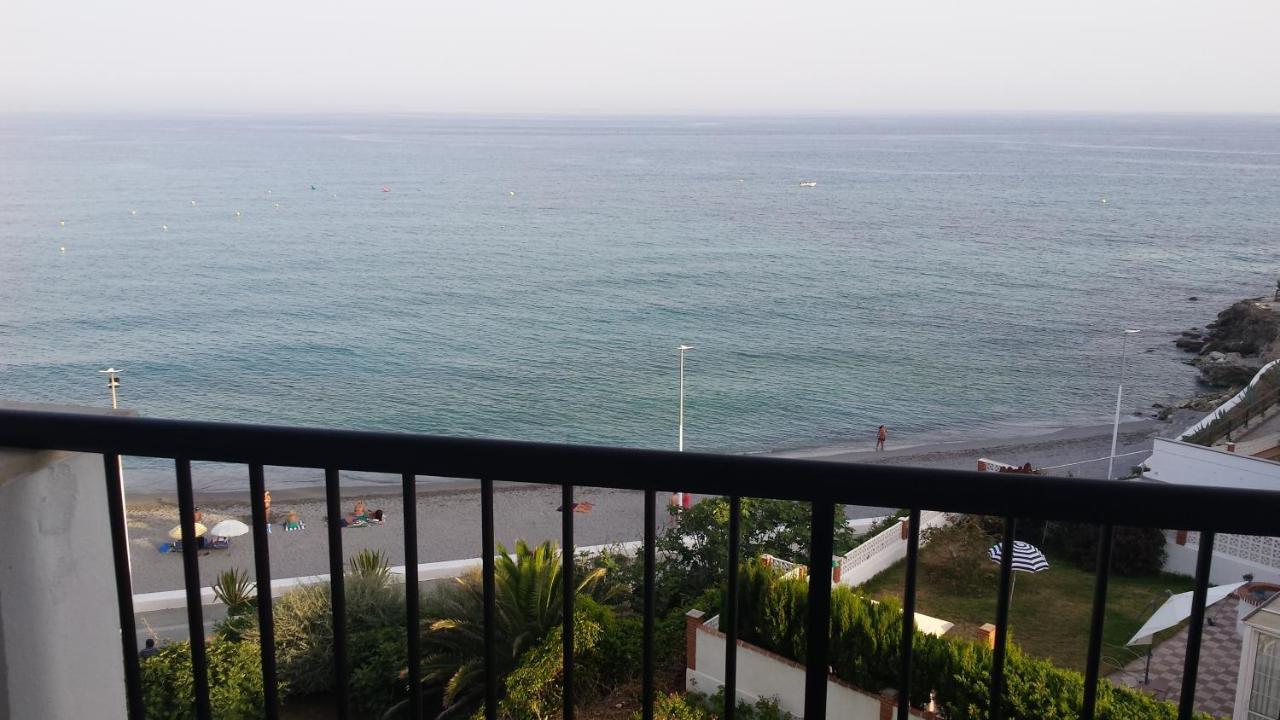 Precioso Apartamento Frontal Al Mar 네르하 외부 사진